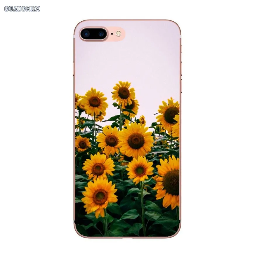 image 10 Чехол из ТПУ симпатичная Маргаритка Подсолнух цветочный для Xiao mi Red mi 2 S2 Note 6 7 6A mi 8 Lite 9 SE Pro mi Max 3 mi x 2 2 S 3 Pocophone F1 - Цвет: image 10