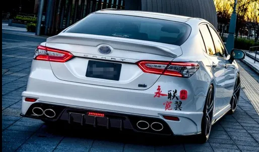 

For toyota Camry 2018 high quality and hardness New ABS material spoiler by primer or DIY color paint camry spoilers MZ style