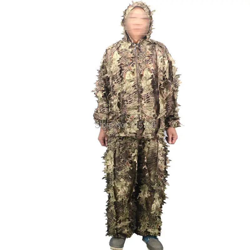 Камуфляжный костюм из змеи и питона одежда для охоты с лазерной резкой быстрой