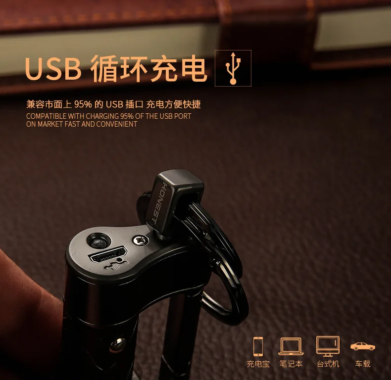 Honest многофункциональная Зажигалка для сигарет вольфрамовая проволока