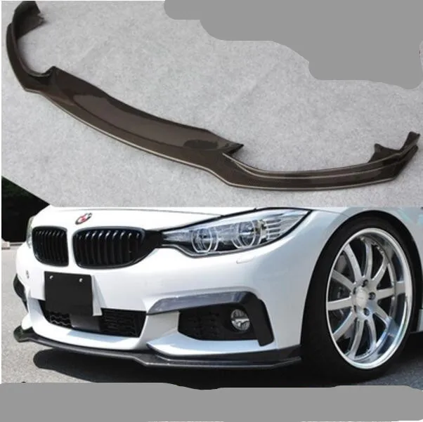 Передний бампер из углеродного волокна чехол для спойлера ДЛЯ BMW 4 SERIES F32 F33 M4 420 435