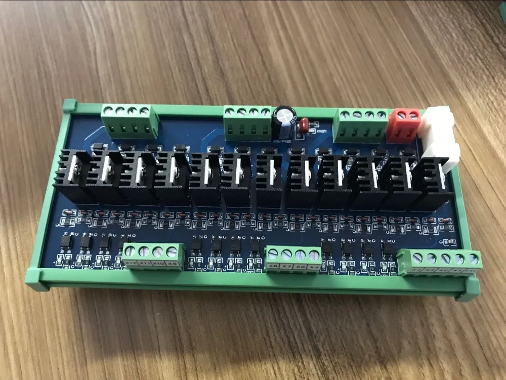 JR-12J/24Z 12-канальный DC 24В 5A PLC выходной усиленный модуль транзистора | Строительство