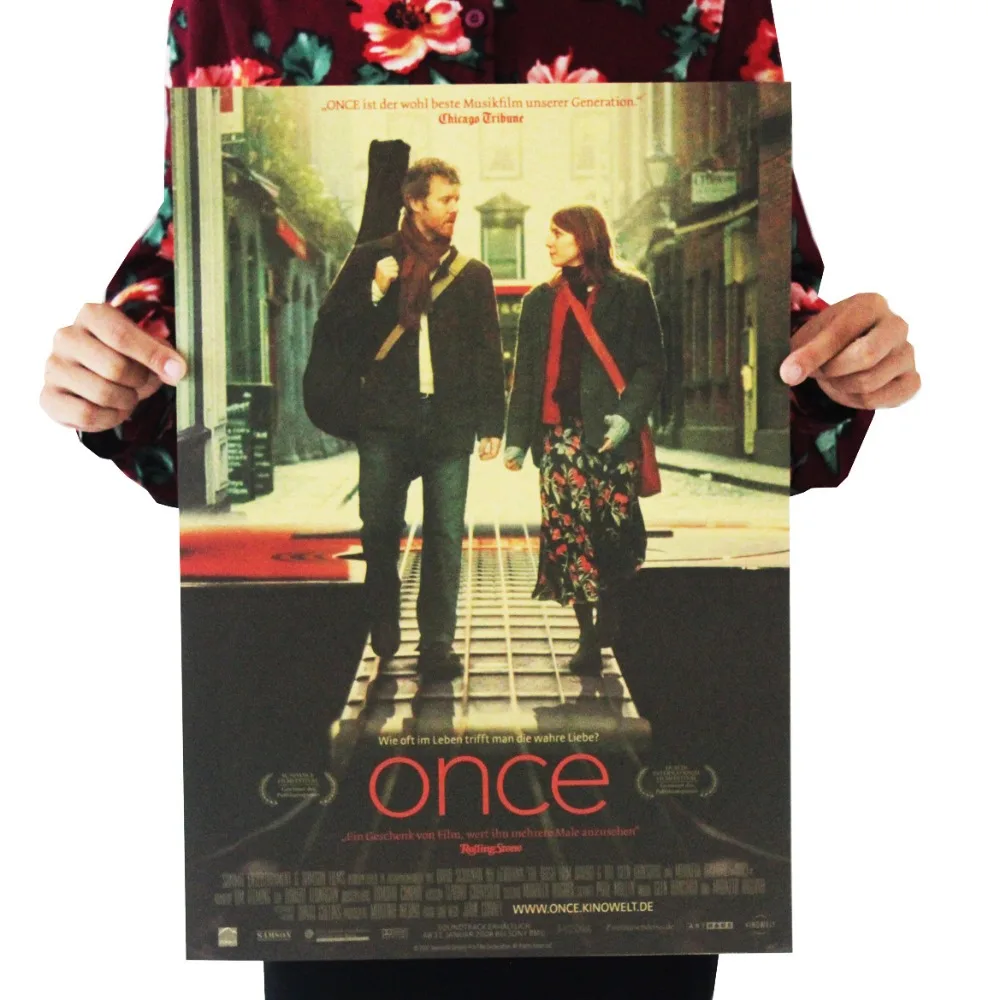 Один/Глен хансард музыка/постер классического фильма/крафт-бумага/постер для