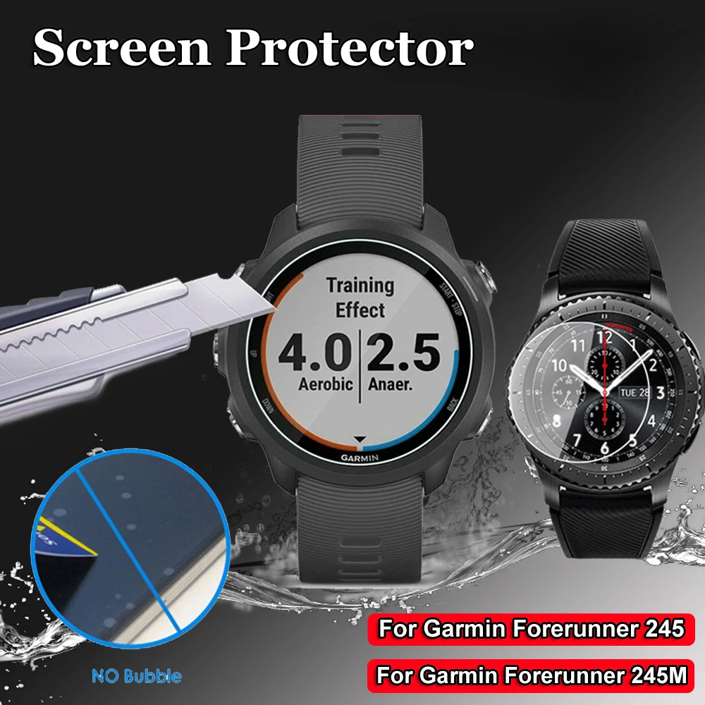 2 шт./лот 9H 2.5D Премиум Защитная пленка для экрана Garmin Forerunner 245 закаленное стекло