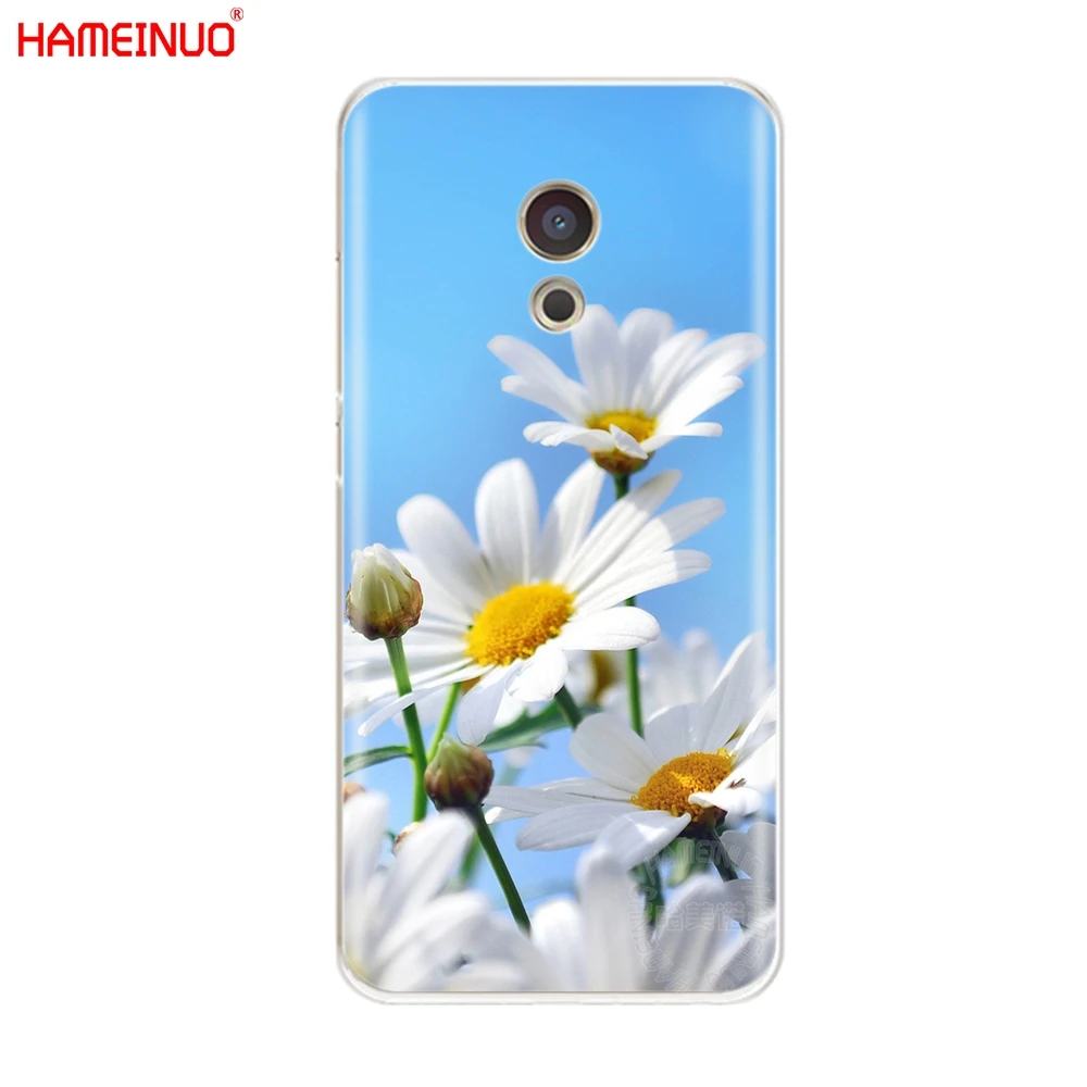 HAMEINUO четыре листа Божья коровка чехол с маргаритками для телефона Meizu M6 M5 M5S M2 M3 M3S