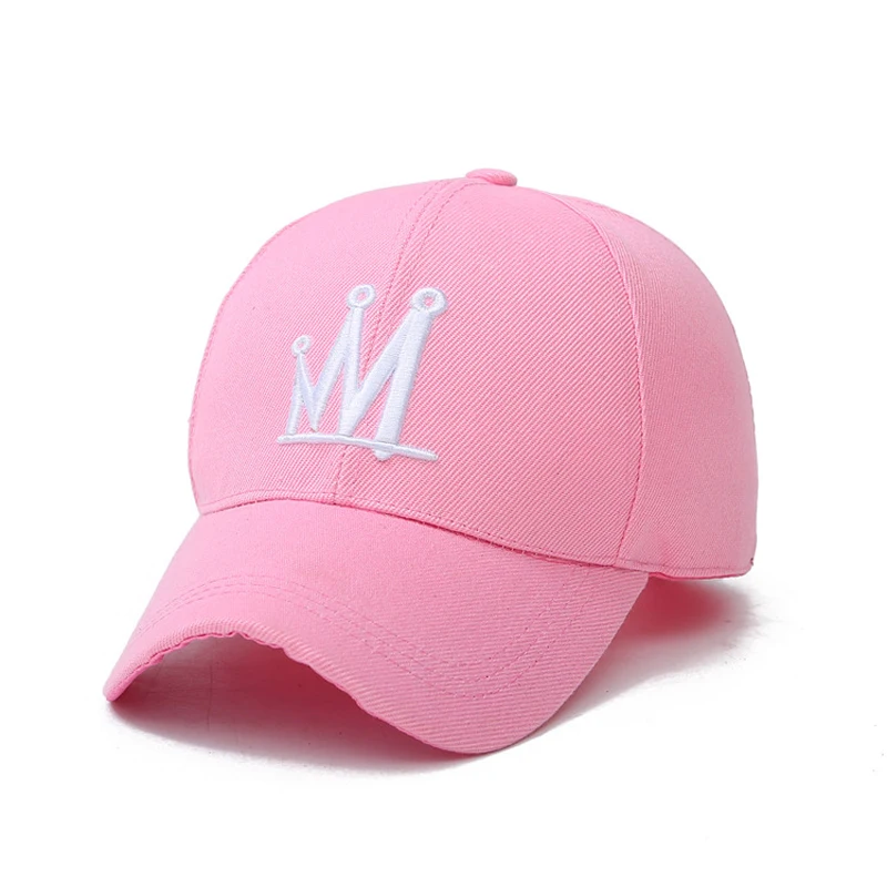 Для мужчин и женщин Акриловые Регулируемые 6 панель бейсболки с вышивкой Корона