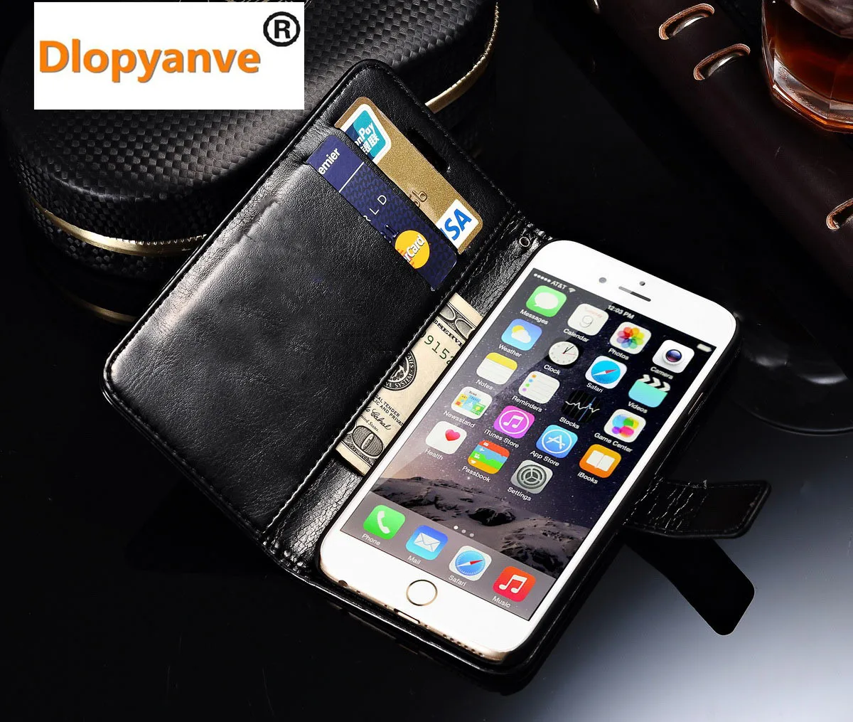 Чехол Dlopyanve с рисунком Crazy Horse для Iphone X 6 6S 7 8 Plus 5 SE 4 защитный чехол откидной крышкой
