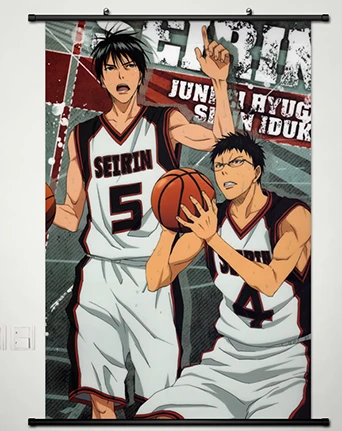 Аниме Манга Kuroko no Basuke Kuroko's Баскетбол без корзины свиток картина 60x90 см