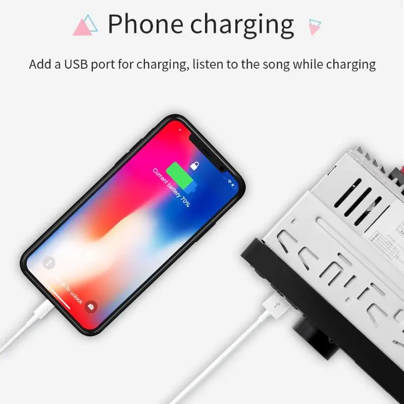 7805 1Din 4,1 дюймов Автомобильный стерео радио Bluetooth FM Aux USB автомобильный MP5 мультимедийный плеер с пультом дистанционного управления Поддержка камеры заднего вида