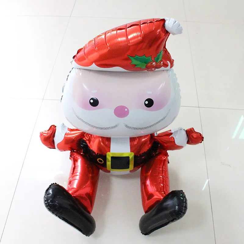 Рождественские фольгированные воздушные шары с надписью &quotMerry Christmas&quot гелиевые