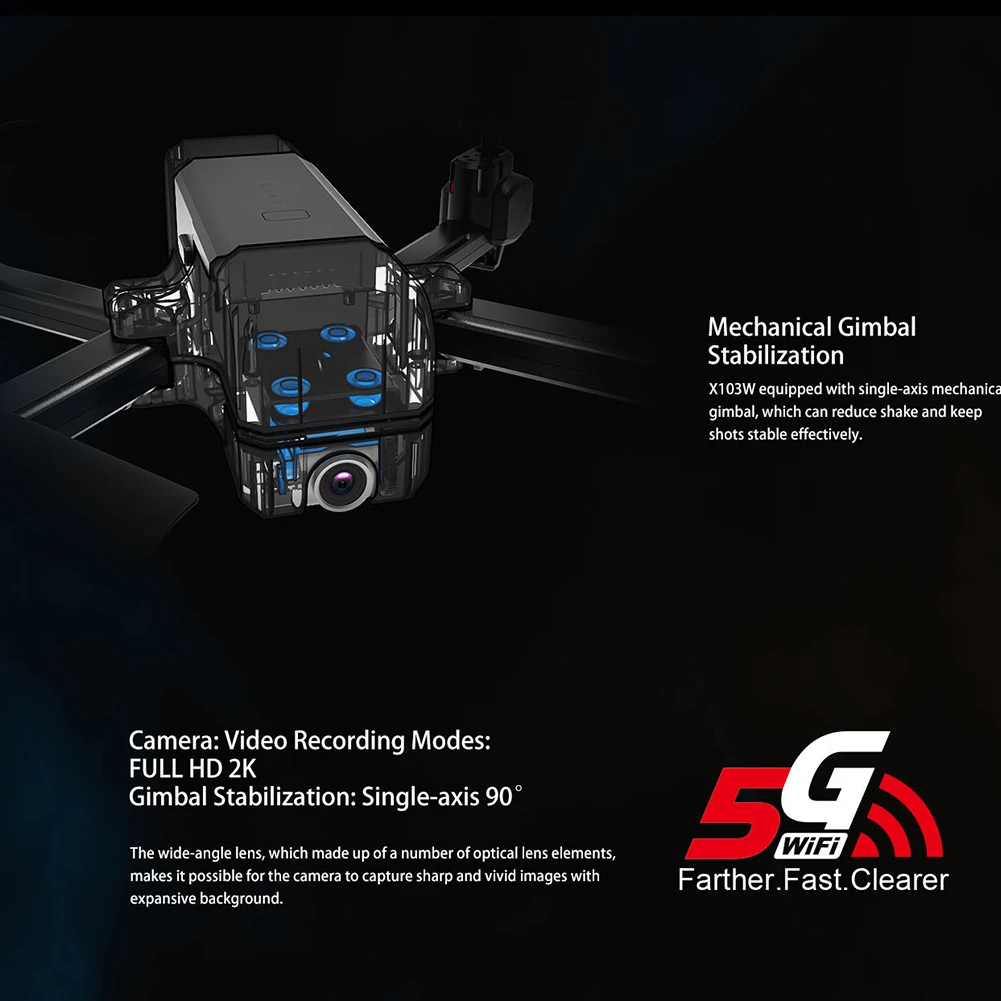 Игрушки ABS дистанционное управление GPS Складная камера wifi Led RC Квадрокоптер Дрон 5G