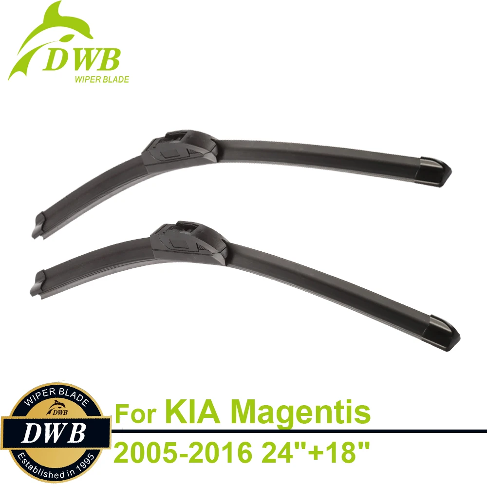 Стеклоочистителей для KIA MAGENTIS 2005-2016 24 &quot+ 18&quot 2 шт. Бесплатная доставка