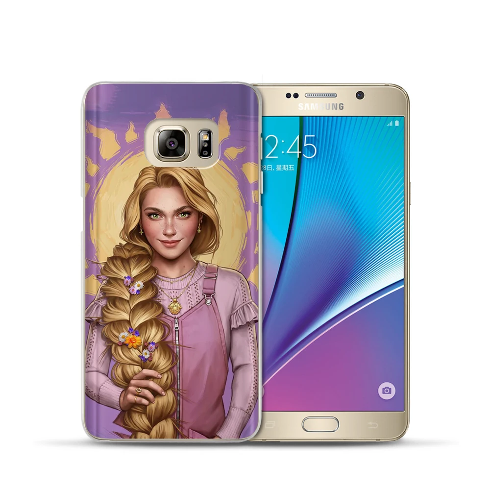 For Samsung Galaxy A30 A50 A10 A20 A40 A70 M10 M20 Coque Modern Princess Snow White Ariel Belle Tinker Bell Etui Phone Case |