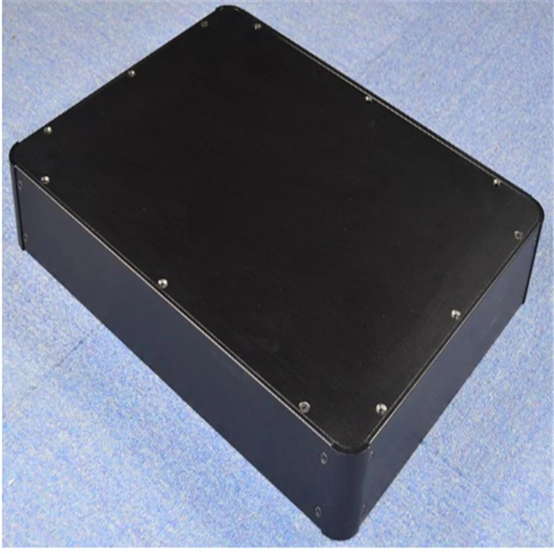 

WA93 All aluminum amplifier chassis / Preamplifier case / AMP Enclosure /DIY box (433 *80*366mm)