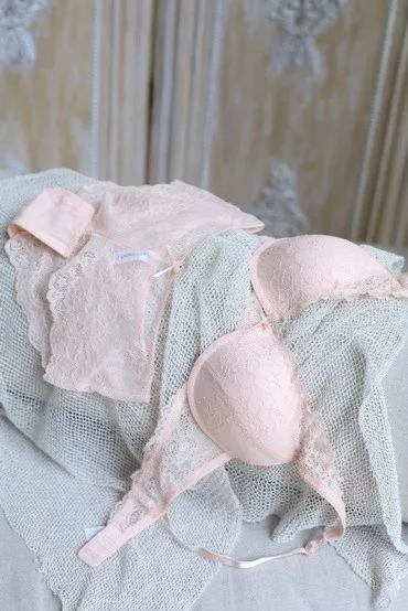 2014 Hot Underwear Set Women Sexy Push Up Bra Sets Lace Padded Lingerie Seamless Panty W093 | Женская одежда