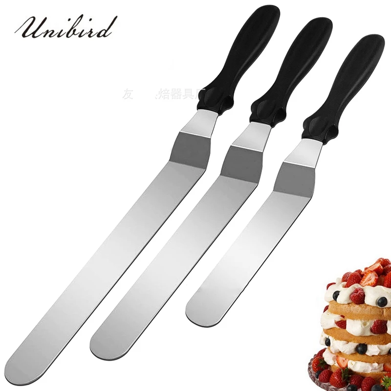 Unbird набор шпателей для торта из нержавеющей стали сливочного масла кухонный