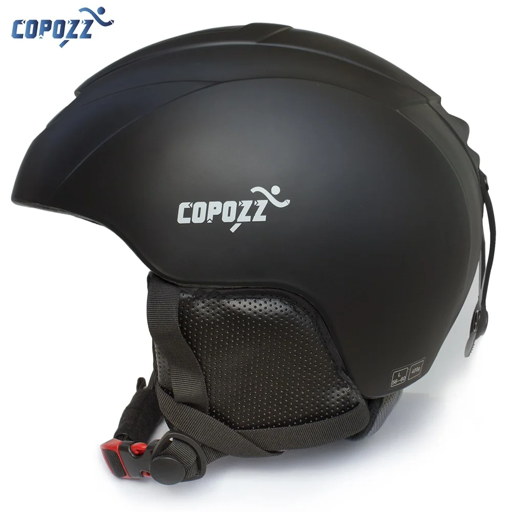 COPOZZ-casco de esquí moldeado integralmente, para Snowboard, para hombre y mujer