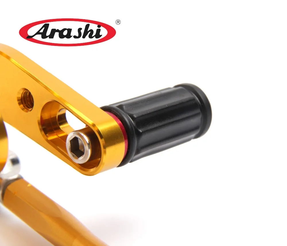 Arashi Rider Rearset регулируемые Подножки для MV AGUSTA Brutale 675 800 ДРАГСТЕР 2012-2015 2013 2014 Алюминий
