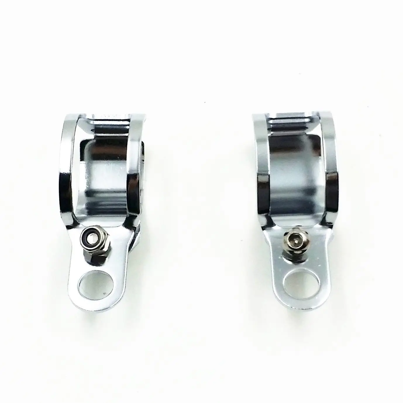 33-43mm Adjustable Turn Signal Fork Clamps For Harley Honda Kawasaki Suzuki Yama |