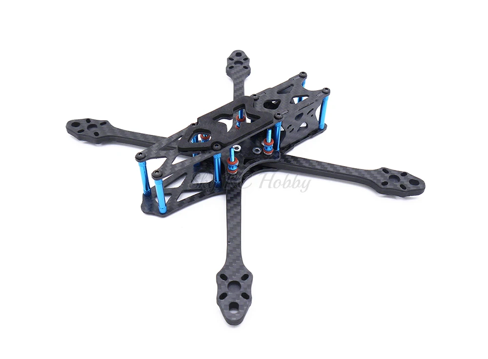 Комплект рамы для гоночного квадрокоптера Strech X5 220 220 мм 5,5 мм Arm frestyle FPV для X5 Johnny FPV edition 5 дюймов prop 22XX motor