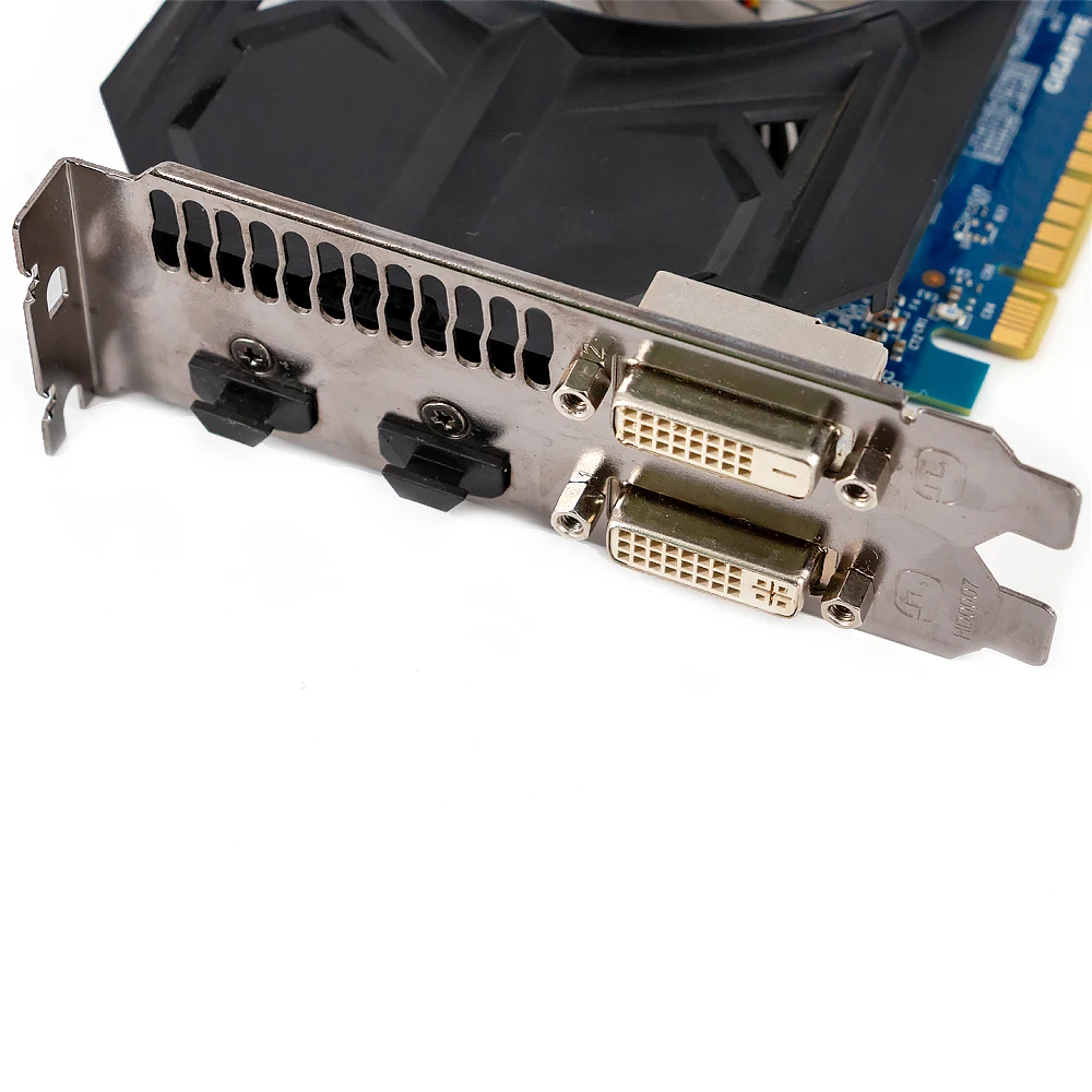 Gigabyte GV N75TD5 2GI оригинальные видеокарты 128 бит GTX 750 Ti 2G GDDR5 видеокарта 2 * DVI HDMI для Nvidia