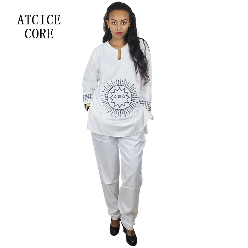 Африканская одежда для женщин мягкий материал Африканский базин с вышивкой