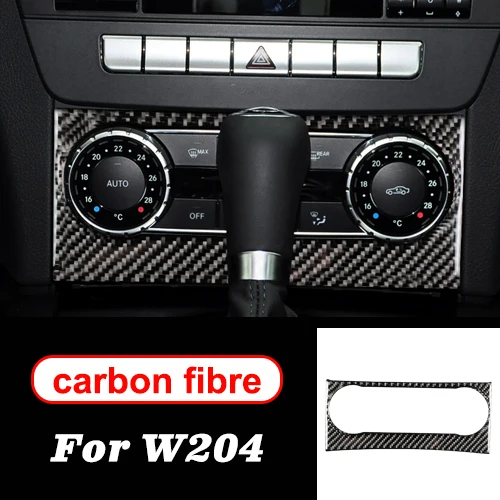 Air Panel B Наклейка из углеродного волокна для салона автомобиля с центральным управлением CD Air panel для mercedes W204 C, аксессуары класса 2010-2013 для стайлинга автомобилей - Название цвета: Air Panel B