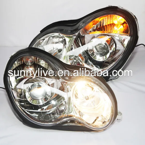 Передняя фара для Mercedes Benz Sliver LF от 2001 до 2007 года W203 C63 C200 C230 C280 C300|head lamp for car|head bulbhead