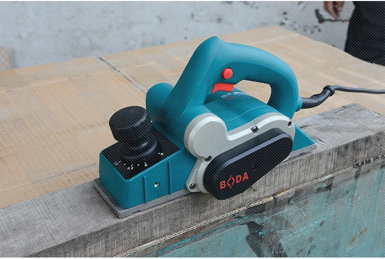 Электрический Строгальщик для дерева пластиковый/алюминиевый корпус 220В/50Гц