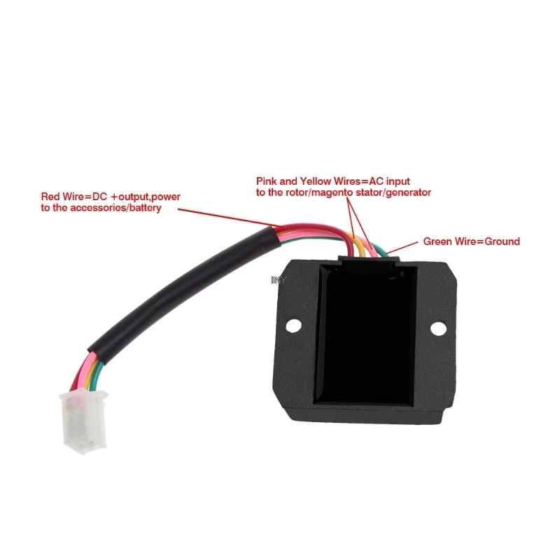 ATV GY6 50 150cc Scooter 4 Wires Voltage Regulator Rectifier Motorcycle Boat W91F | Автомобили и мотоциклы