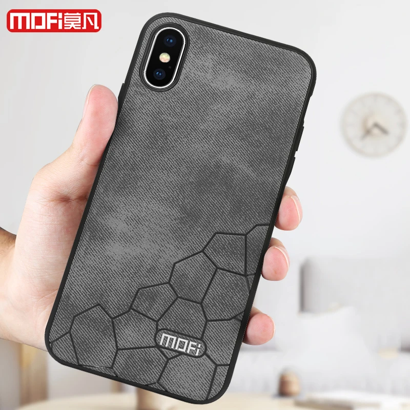 Новая ткань ультра-тонкий из плотной ткани чехол для iPhone 7 бизнес-чехол Plus Mofi iphone 8