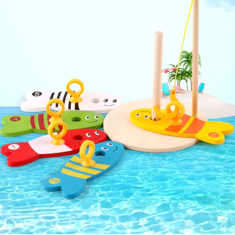 Рыбалка игра Souptoys рукав Колонка номер игрушки раннего развития оригинальность