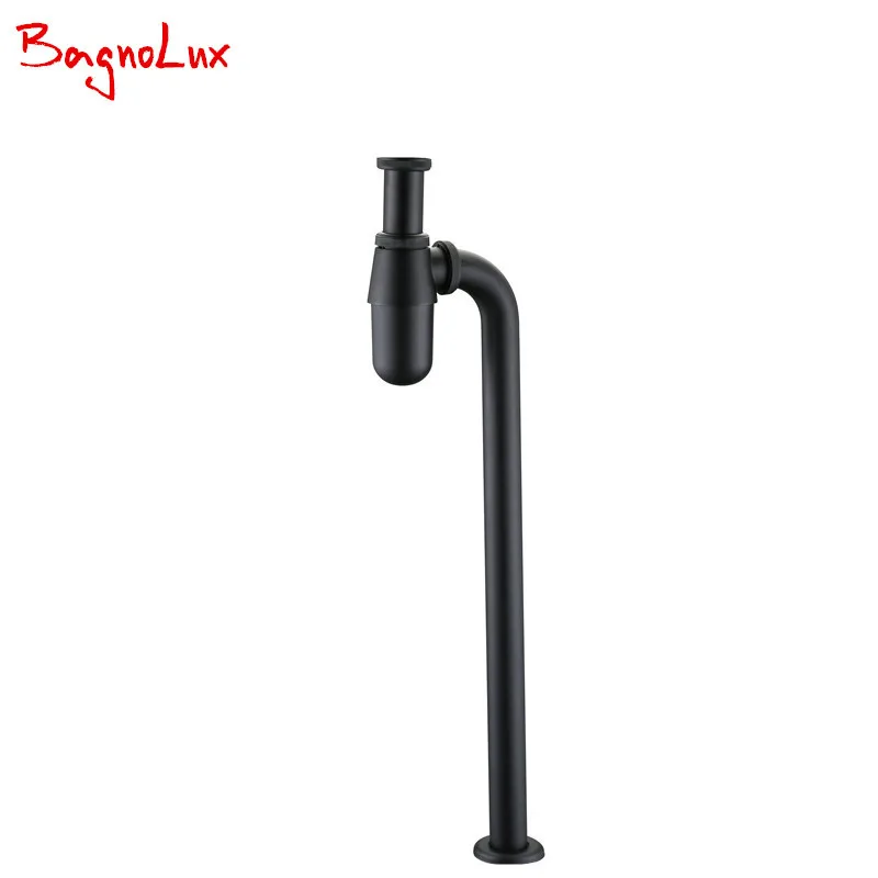 

BagnoLux Wholesale Siphon Bottle Trap Basin Waste Drain Mixer P-Trap Pipe Bathroom Accessories Deck Mounted Plumbing Tube 0421