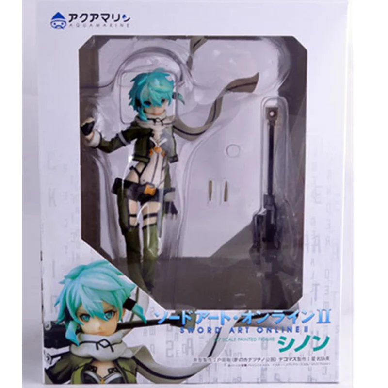Фигурки японского Аниме Figma Asada Shino экшн фигурки 22 см ПВХ модель игрушки кукла с