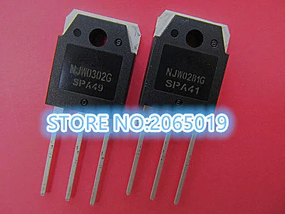 5 пар/10 шт. NJW0302 NJW0281 NJW0302G NJW0281G подходящая трубка для аудио-и видеосъемки