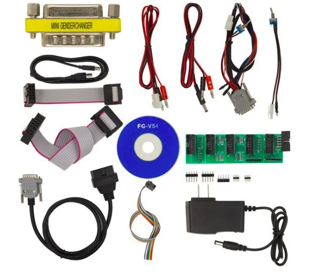 FGTECH Galletto 4 FG Технология MPC5xx EDC17 Infineon Tricor V54 TECH Европейская версия OBD2 ECU программист Функция Tricore|Кабели и