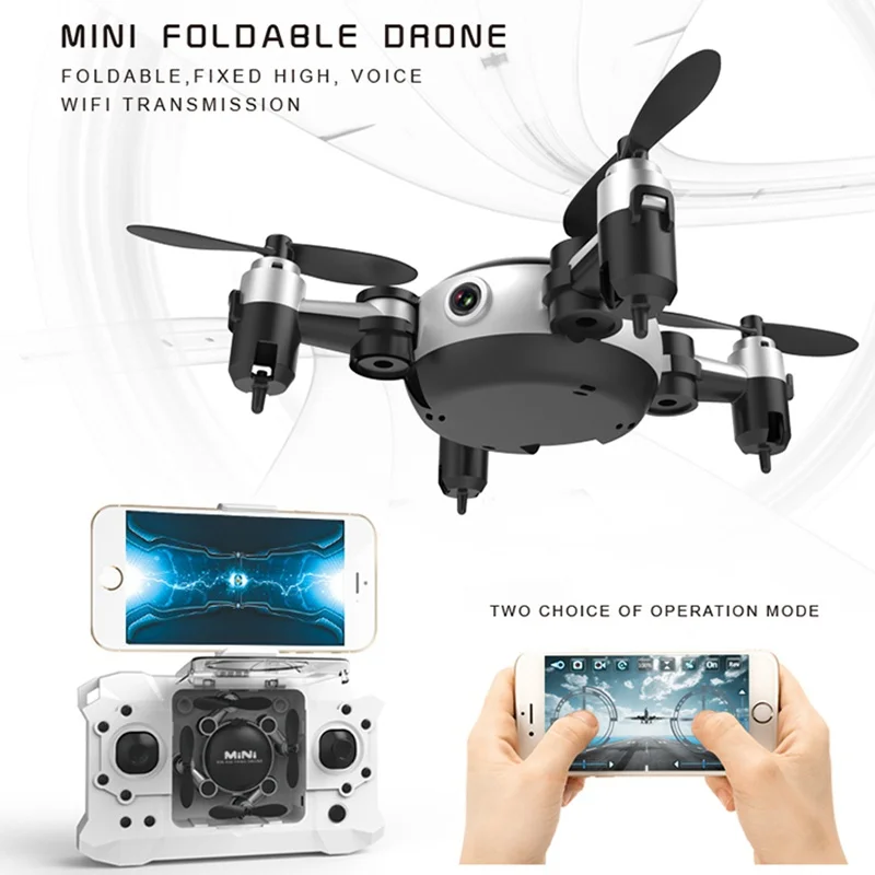 FPV Дрон с Камера складной карманный Quadcopter телефон Управление Mini дроны Wi Fi