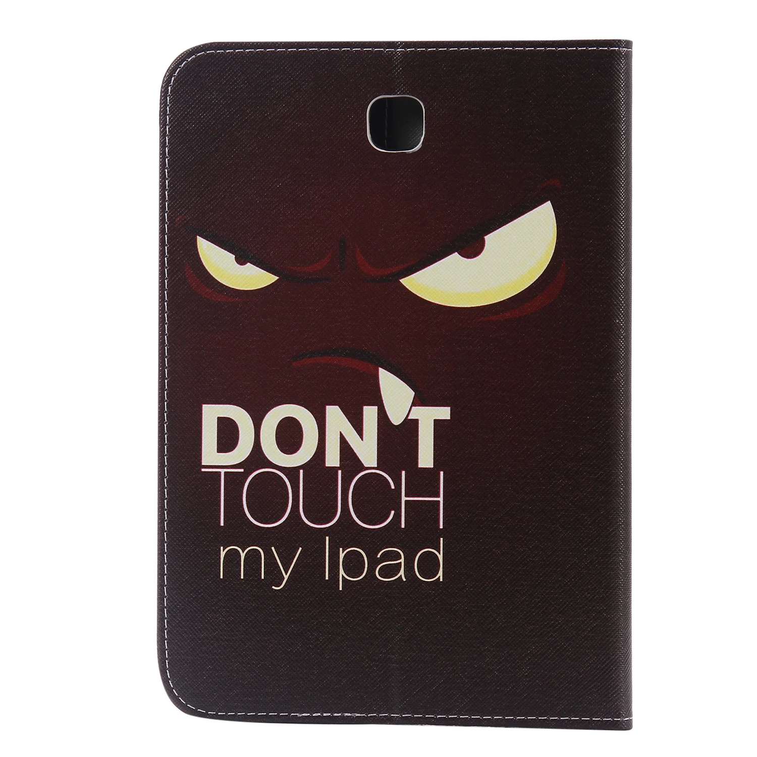 Модный умный чехол книжка из искусственной кожи с цветком и мультяшным животным