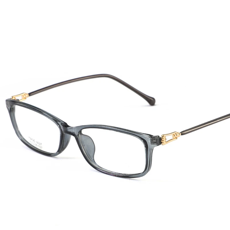 Новые металлические аксессуары плоское зеркало TR90 оправа для очков ретро