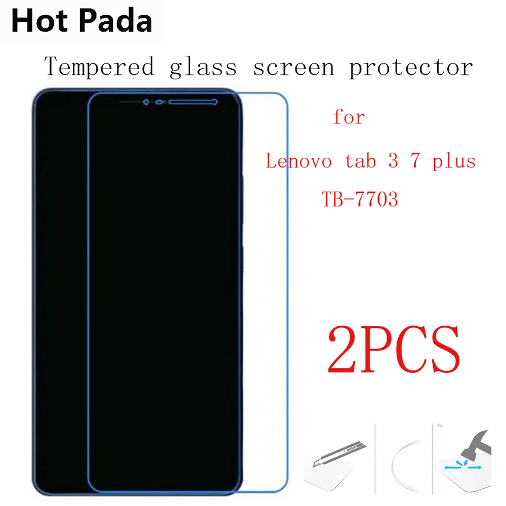 Лидер продаж защита экрана из закаленного стекла для Lenovo Tab 3 7 Plus модель TB 7703 (TAB3