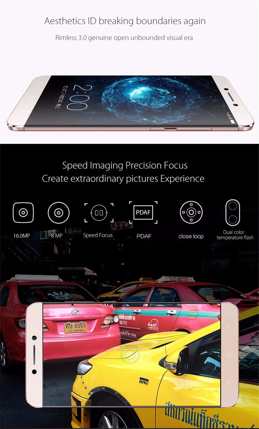 Для Letv LeEco Le 2/2pro X620 3/4 ГБ ОЗУ, 16 ГБ/32 GB ROM Helio X20 Deca Core, размер экрана мобильного телефона 5,5 inch 1920x1080 16MP с функцией отпечатка пальца ID