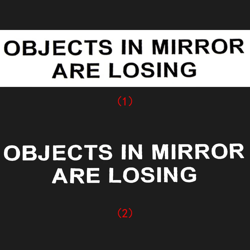 2 шт./компл. Автомобильная наклейка противотуманная зеркальная защитная пленка