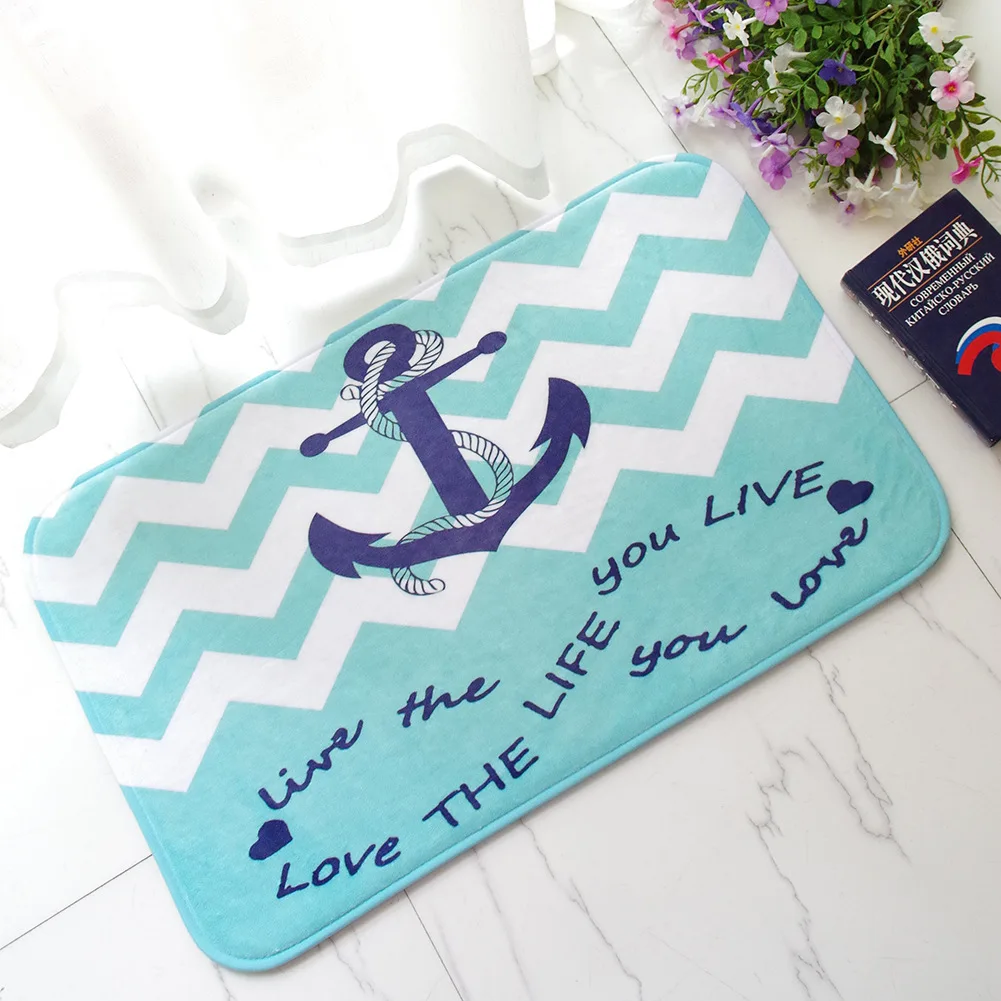 Кухонный ковер Zeegle с рисунком Коврик для прихожей противоскользящий ванной