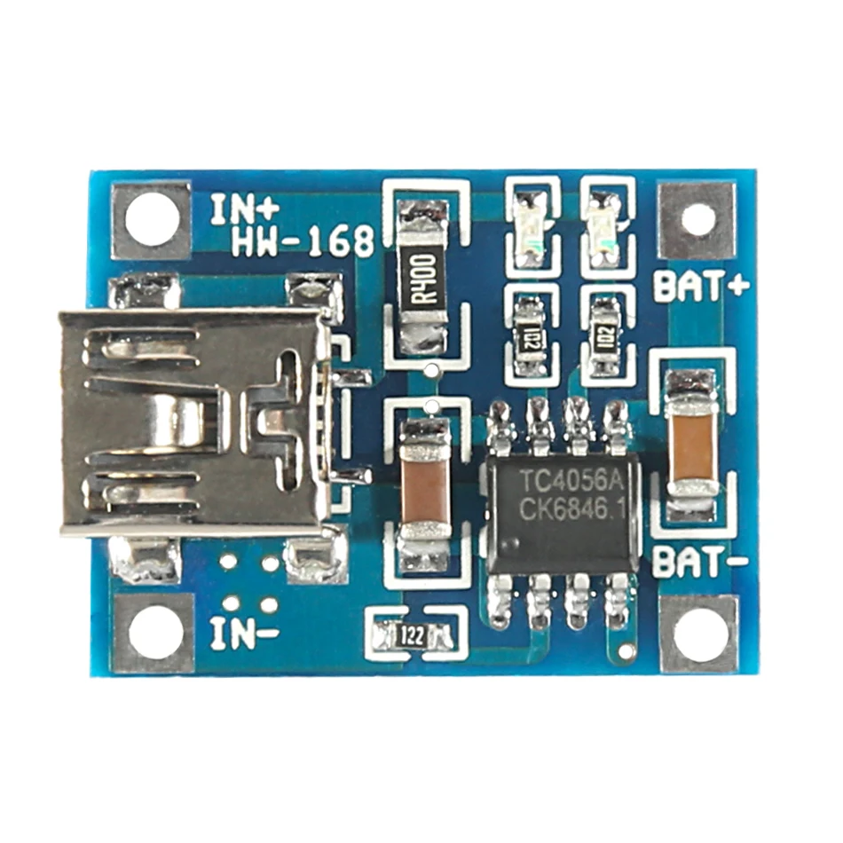 5 шт. 10 MINI USB 5V 1A TP4056 модуль зарядного устройства литиевой батареи зарядная плата с