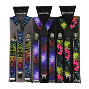 Подтяжки Мужские, шириной 2,5 см, регулируемые, в красную клетку, на Y-образной спине