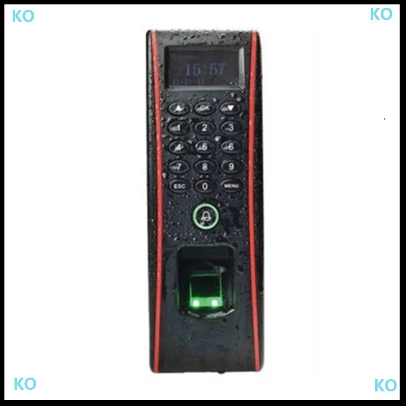 IP65 отпечатков пальцев клавиатуры ZKTeco двери контроллер доступа посещаемость