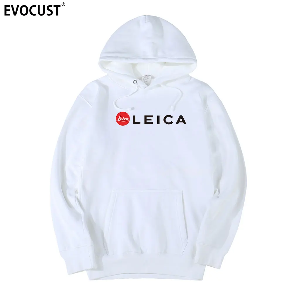 Свитшот LEICA мужской/женский чесаный хлопок худи в стиле ретро фотографа