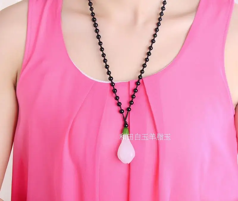 Натуральный зеленый жадеит Хэтянь руйи подвеска вырезанная подвеска женское или мужское амулетное украшение из нефрита.