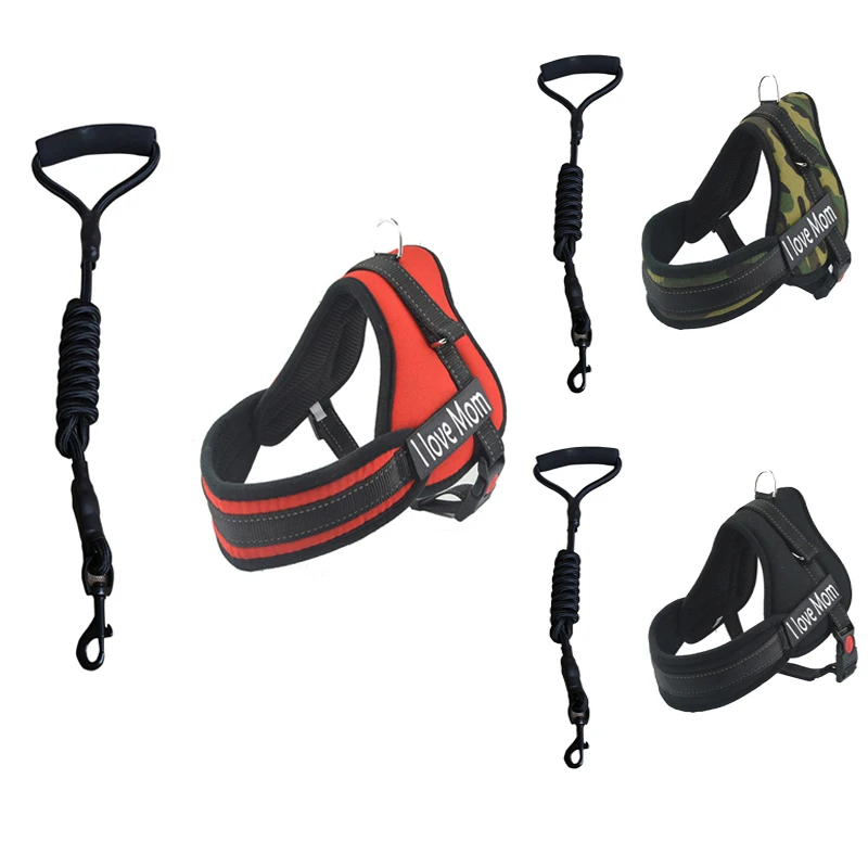 Новое поступление шлейка для больших и средних собак персонализированная