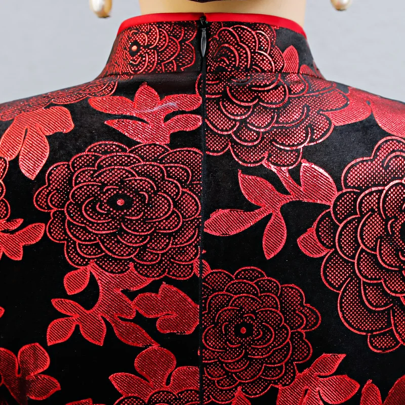 Высококачественное китайское традиционное женское платье Ципао Cheongsam